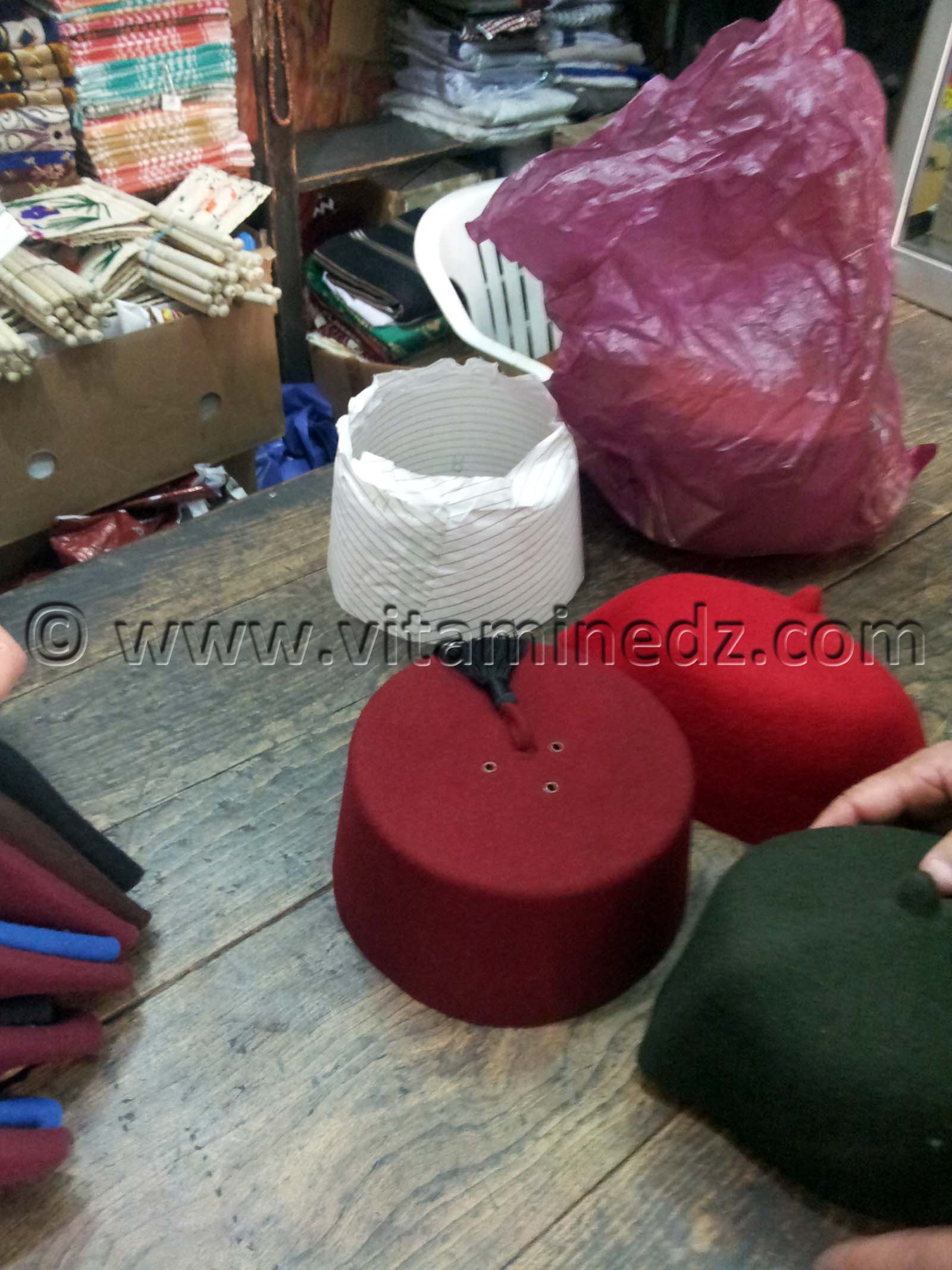 Tlemcen Artisanat Chachiya Tounssiya, Souk Marocain,...