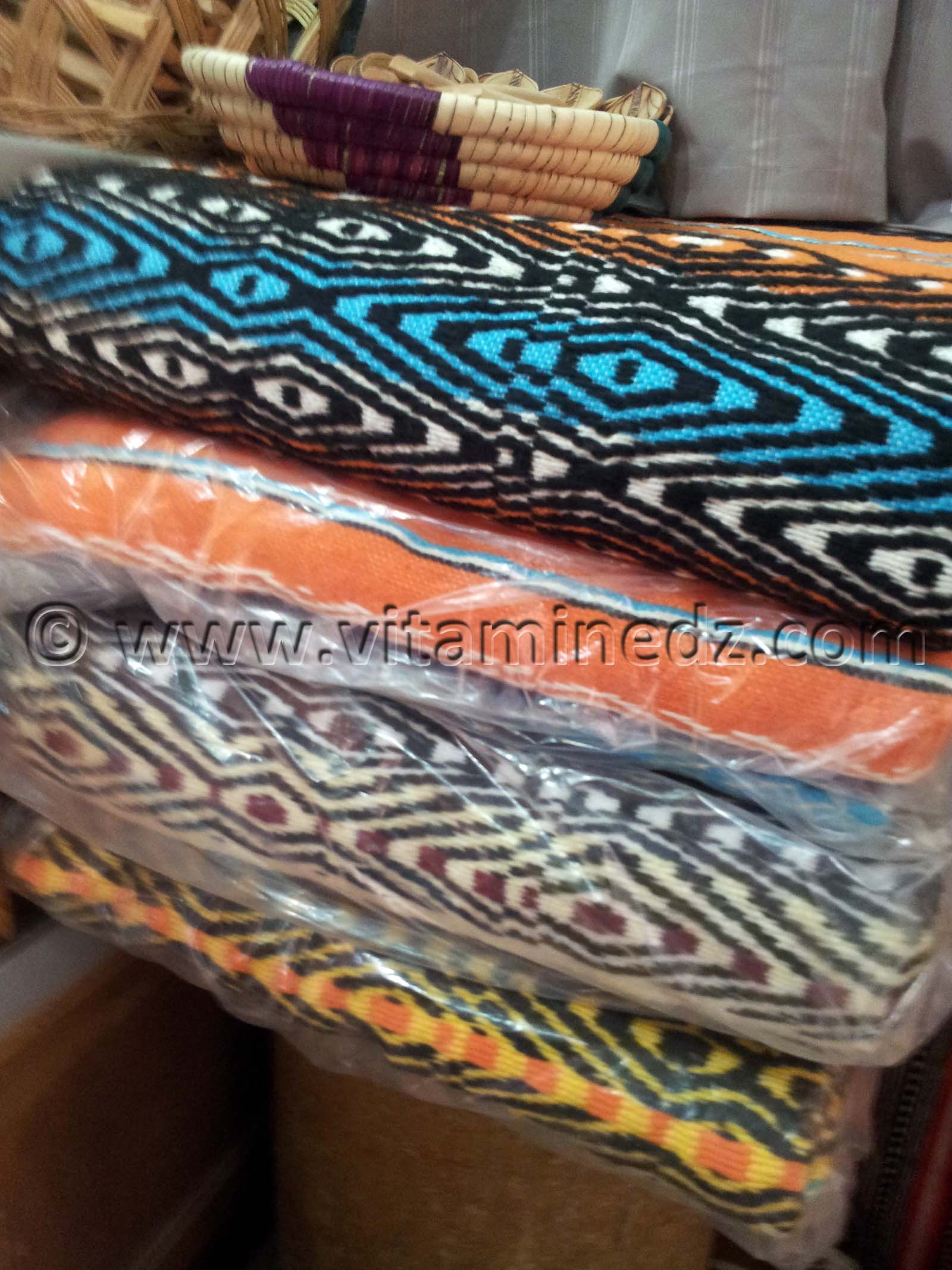 «Hambel» de Tlemcen, sorte de couverture ou couvre lits traditionnels