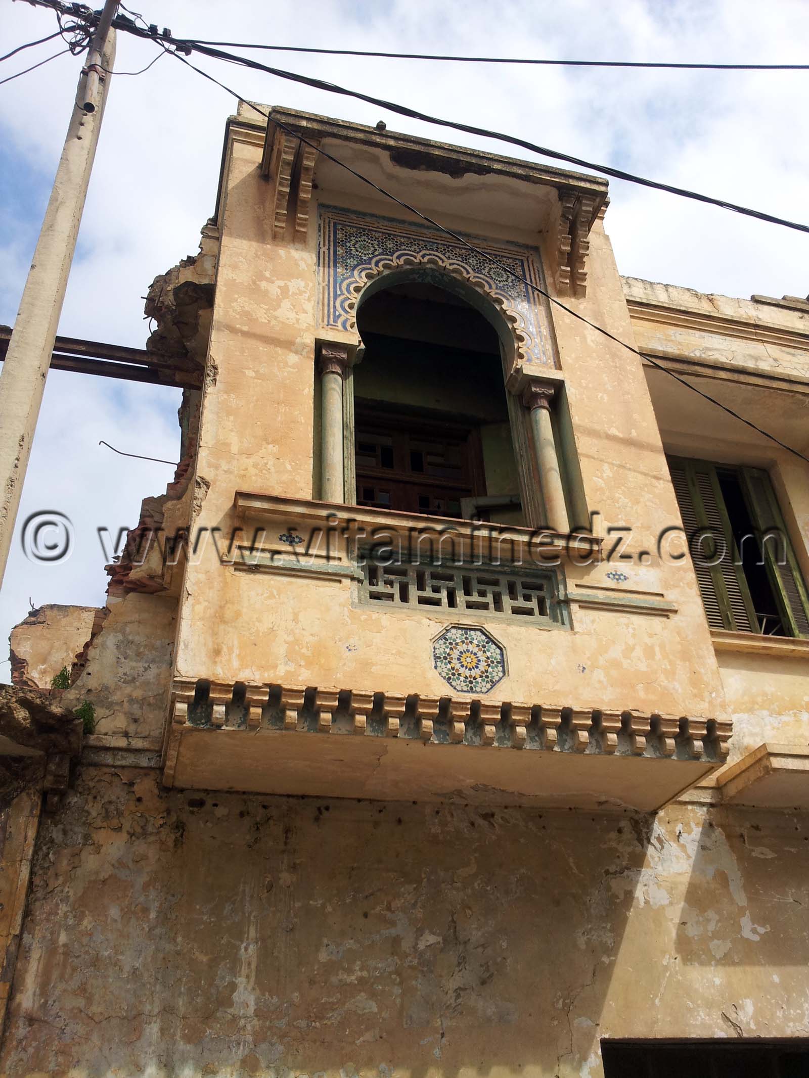 Agadir, villa datant de 1938 en ruines à Tlemcen