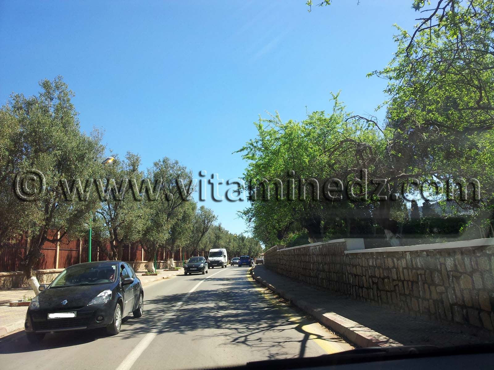 Betonnage de Tlemcen  Entrée ville par Mansourah, Ancien camping et pseudo pepiniere Lachachi