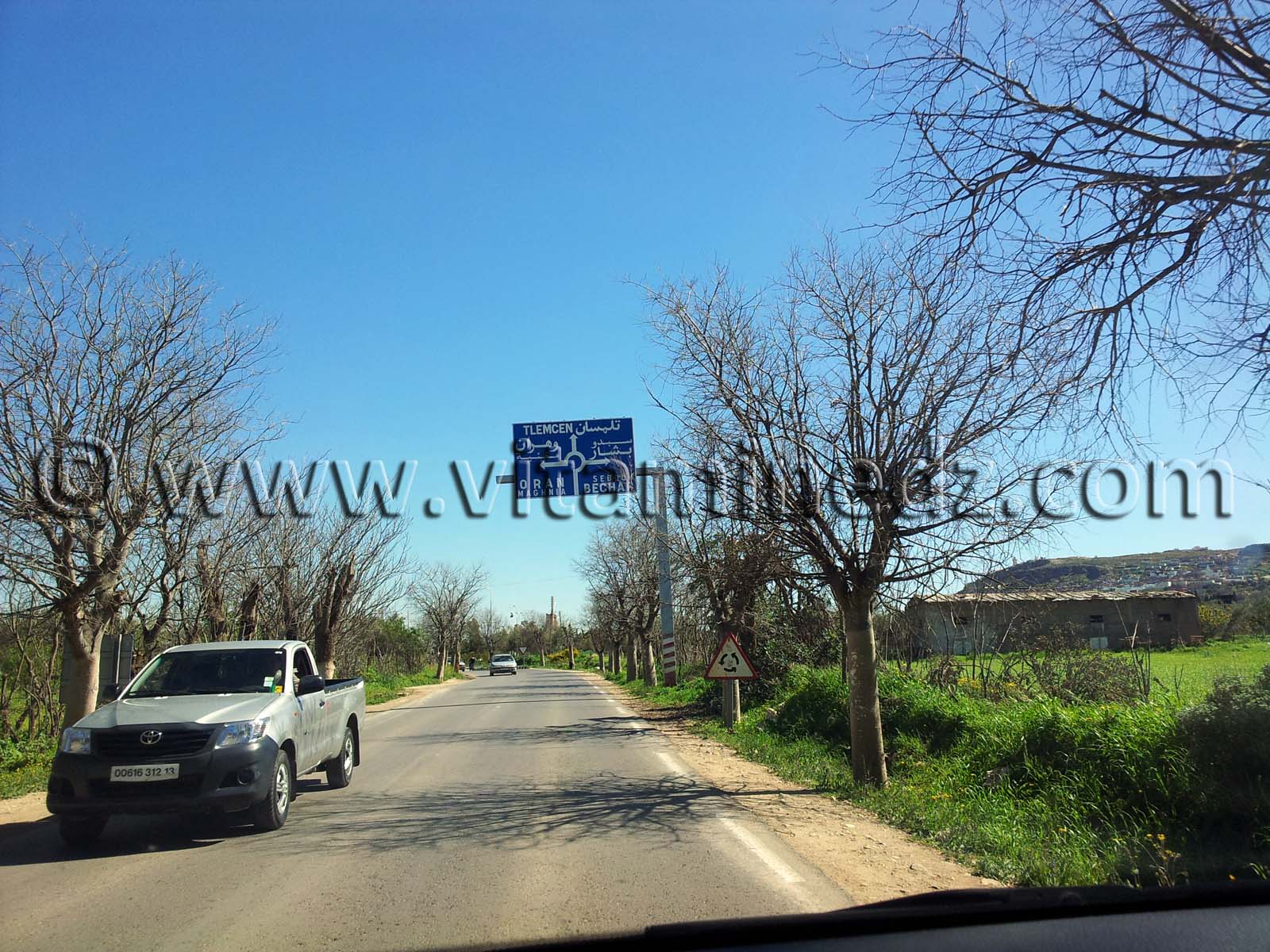 Rond Point Mansourah Commune de Tlemcen