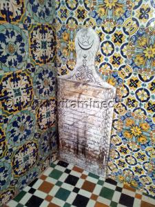 Epitaphes au mausolée Sidi Boumediene, Tlemcen.