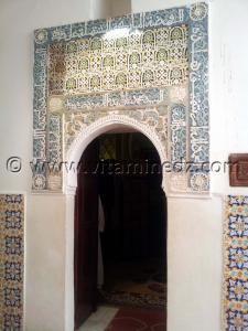 Porte du Mausolée Sidi Boumediene, Tlemcen.