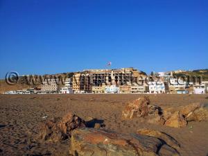 Betonnage anarchique de la plage de Rachgoun, Oued Tafna, Commune de Beni Saf