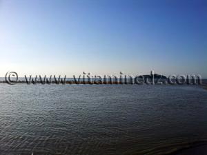 Embouchure Oued Tafna Plage de Rachgoune, Commune de Beni Saf