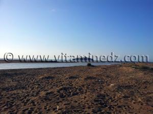 Embouchure Oued Tafna Plage de Rachgoune, Commune de Beni Saf