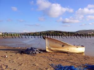 Barque pecheur, Rachgoun, Oued Tafna, Commune de Beni Saf