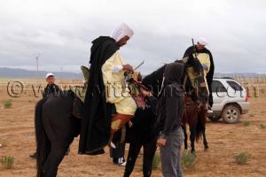 Tlemcen  Waada de Magoura, commune d\'El Bouihi, et course hippique organisée en parallèle
