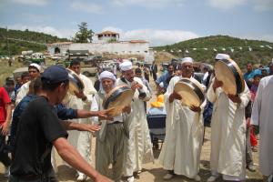 الزيارة الموسمية لزاوية الشيخ بن عيسى بوزرة المدية جوان 2013