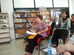 Madame Alloula à la 5ème rencontre sur la Politique Culturelle en Algérie « La démocratisation de la culture en Algérie  limites et perspectives » Oran, le samedi 29 juin 2013