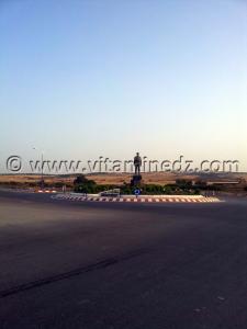 Statue d\'Ahmed Zahana (Zabana)