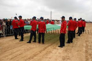 Scouts au Salon du Cheval de Tiaret (8ème édition - Juin 2013) - Fantasia, fête populaire.