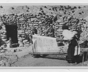 Transport du métier à tisser vertical