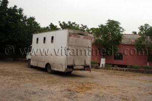 Camion de chevaux au Haras de ChaouChaoua de Tiaret