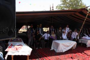 Invités du salon du cheval Le Haras de ChaouChaoua de Tiaret, vente de chevaux arabes