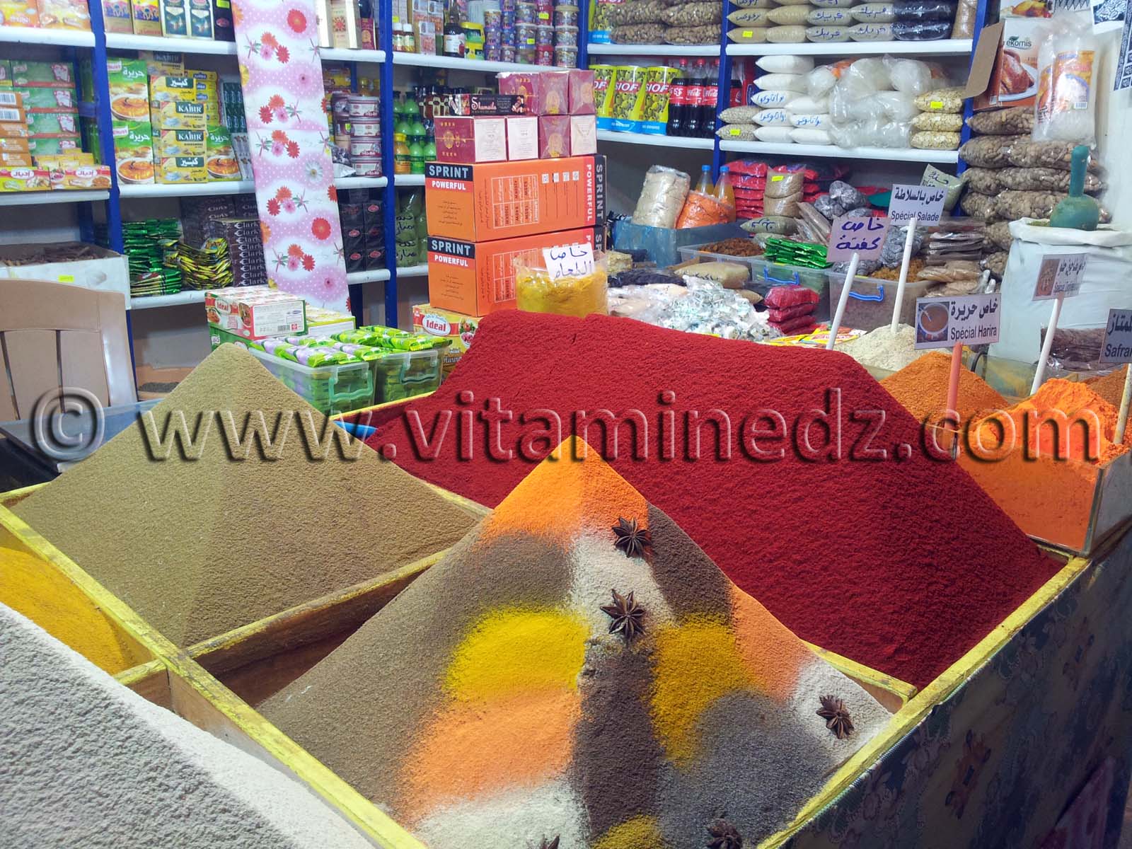 Maghnia, marché aux épices