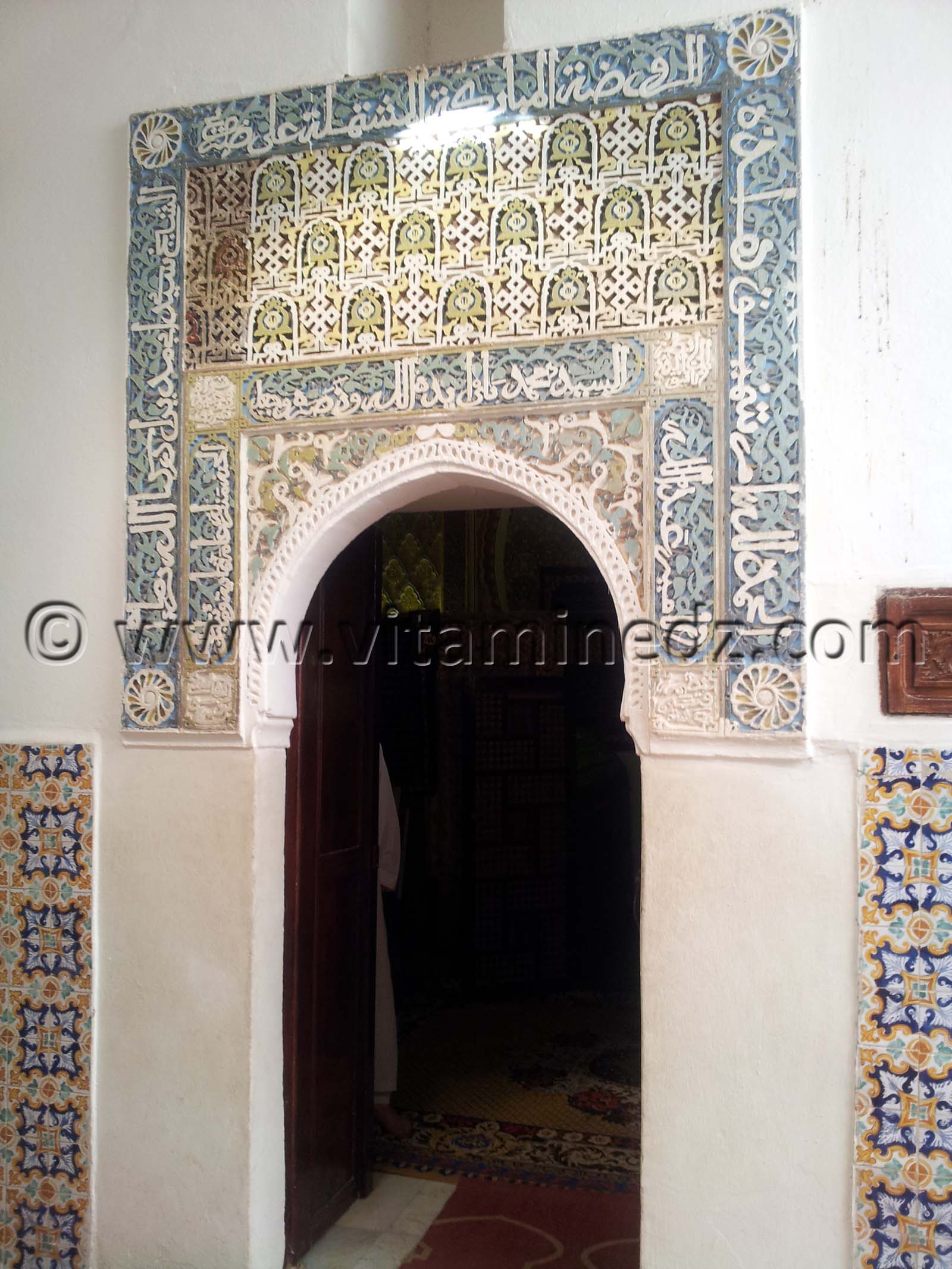 Porte du Mausolée Sidi Boumediene, Tlemcen.