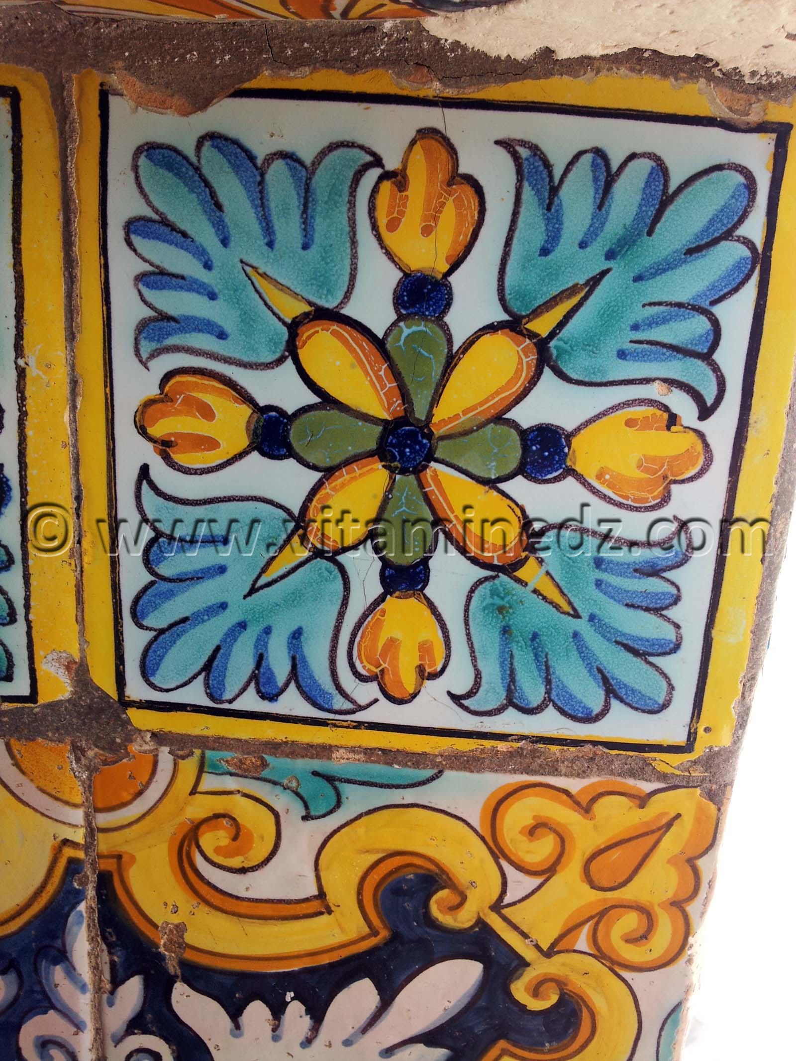 Carreaux de Ceramique au Darih de Sidi Boumediene