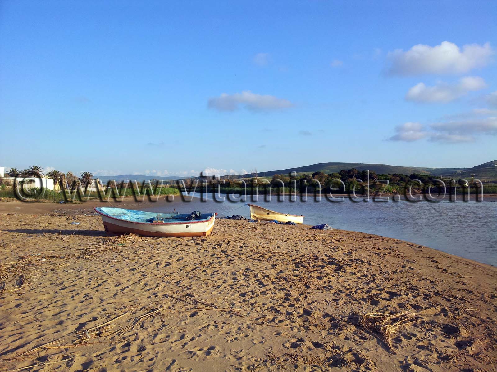 Pecheurs Rachgoun, Oued Tafna, Commune de Beni Saf