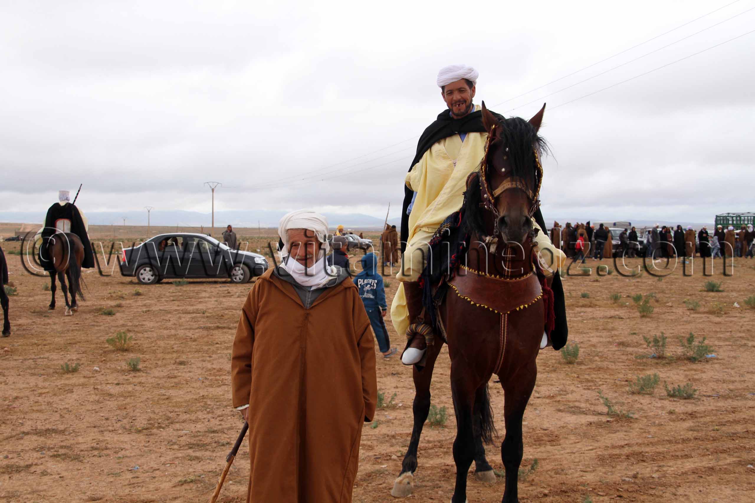 Personnages de magoura Tlemcen  Waada de Magoura, commune d'El Bouihi, et course hippique organisée en parallèle