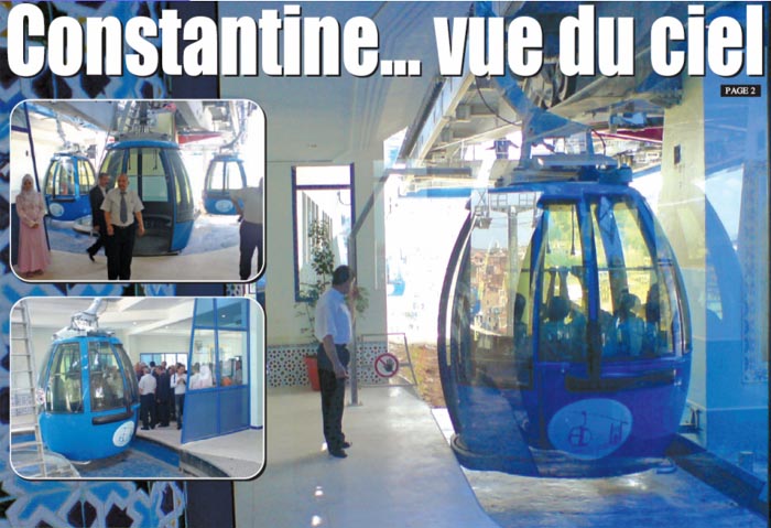 Algérie - Périscoop: Téléphériques tous azimuts