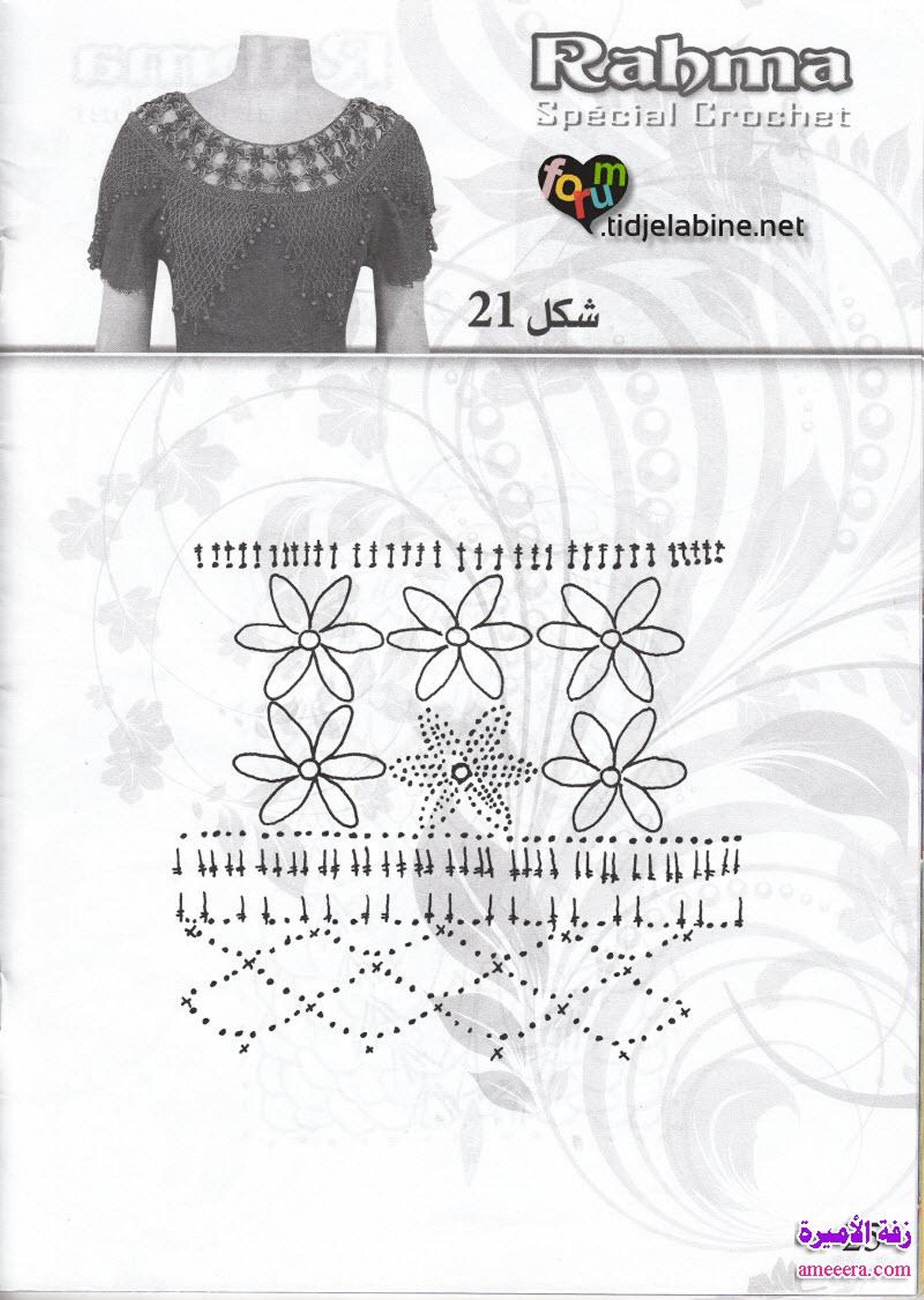 كروشي 2013 بالباترون الصفحة 25