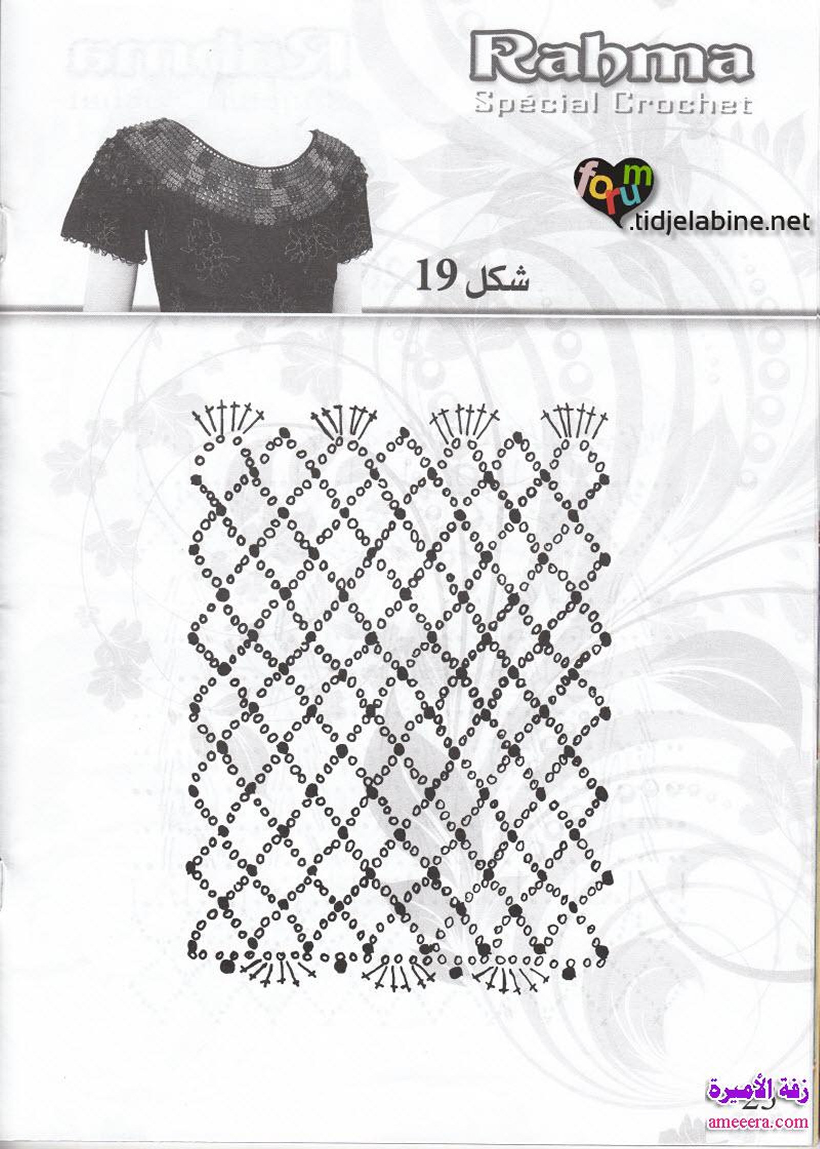 كروشي 2013 بالباترون الصفحة 23