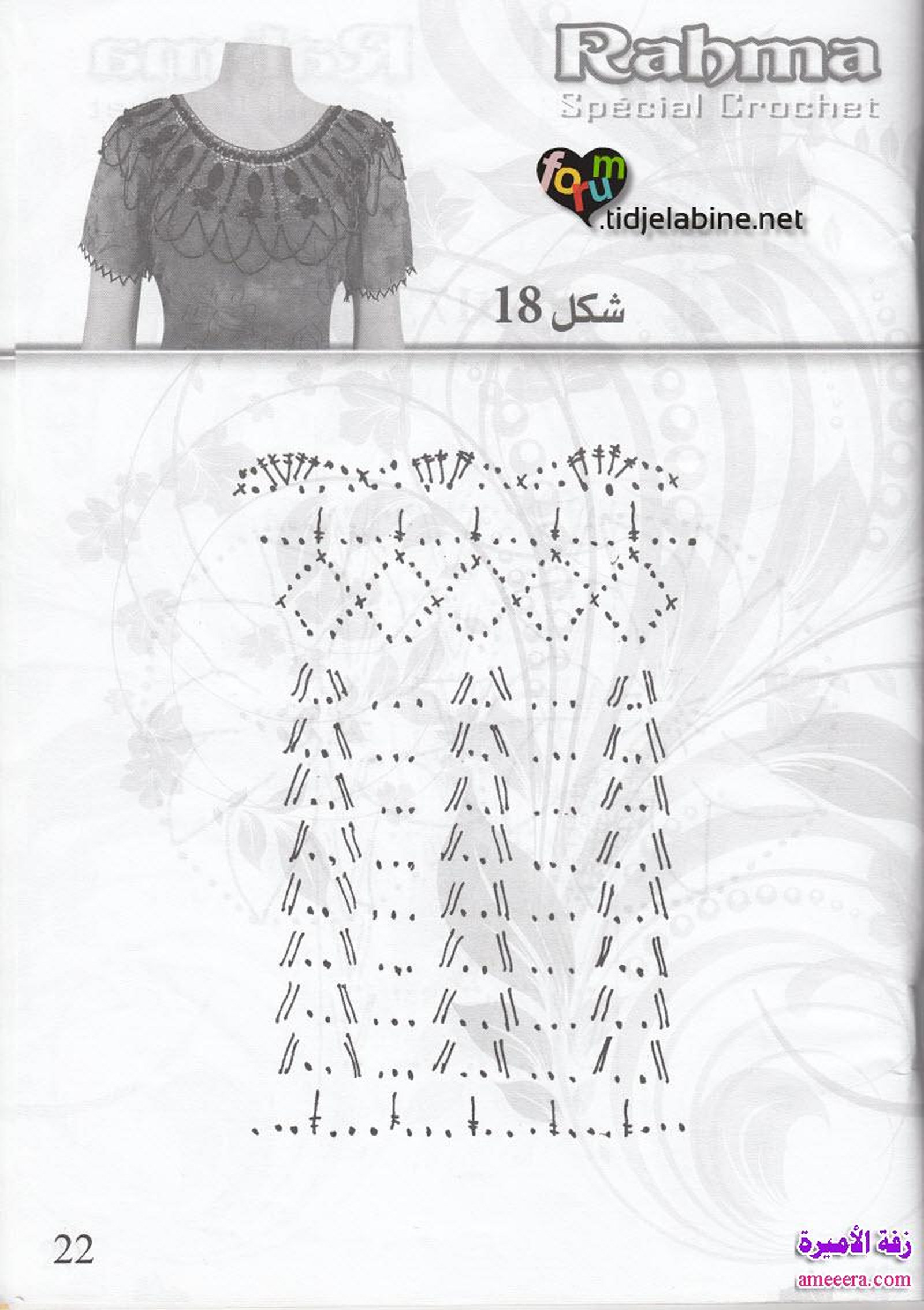 كروشي 2013 بالباترون الصفحة 22