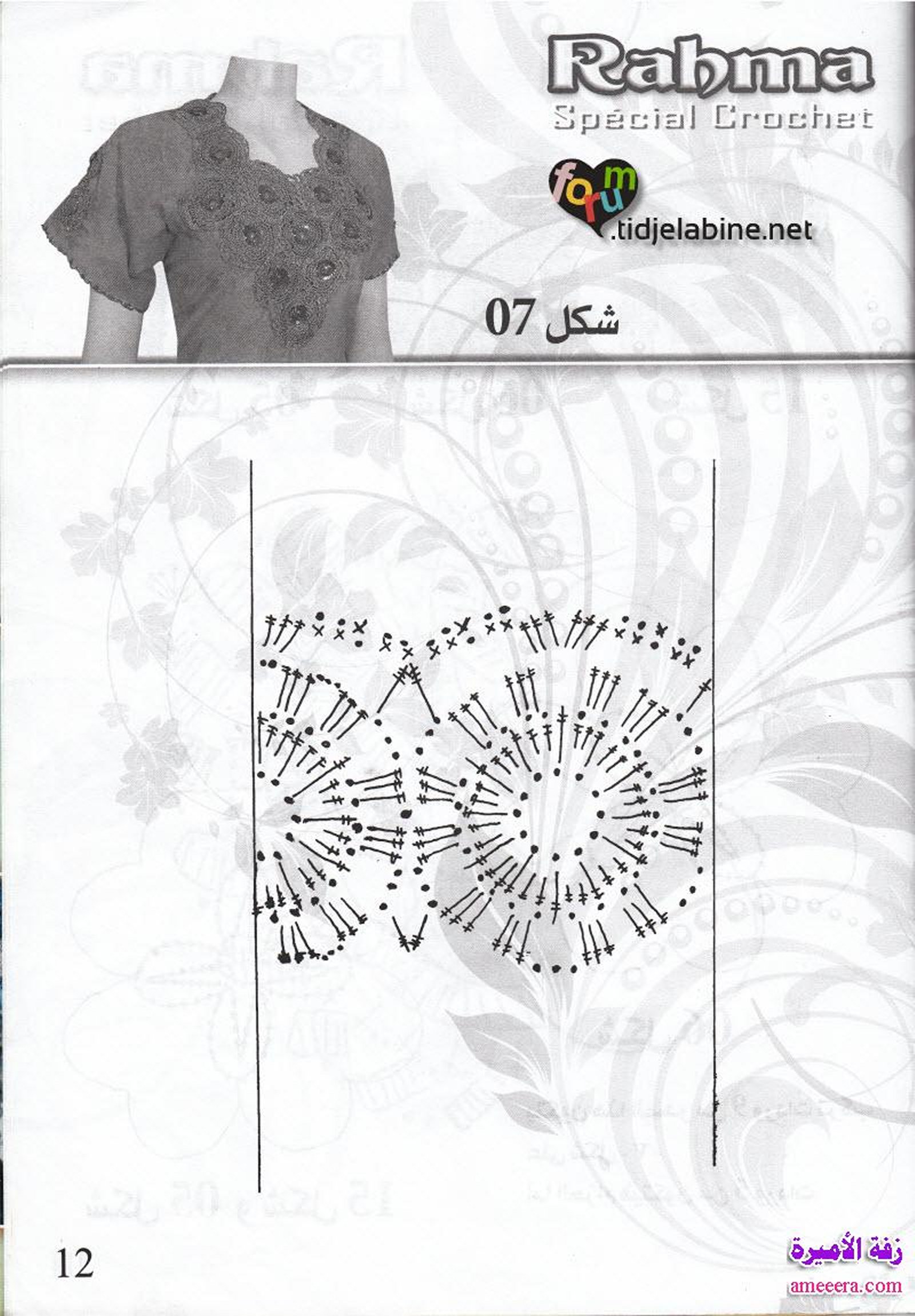 z$;v l^g,  كروشي 2013 بالباترون الصفحة 12