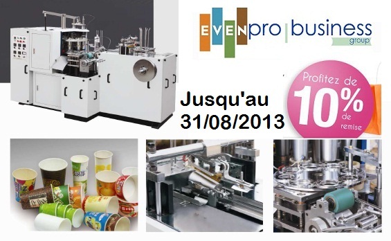 Machine gobelet en papier