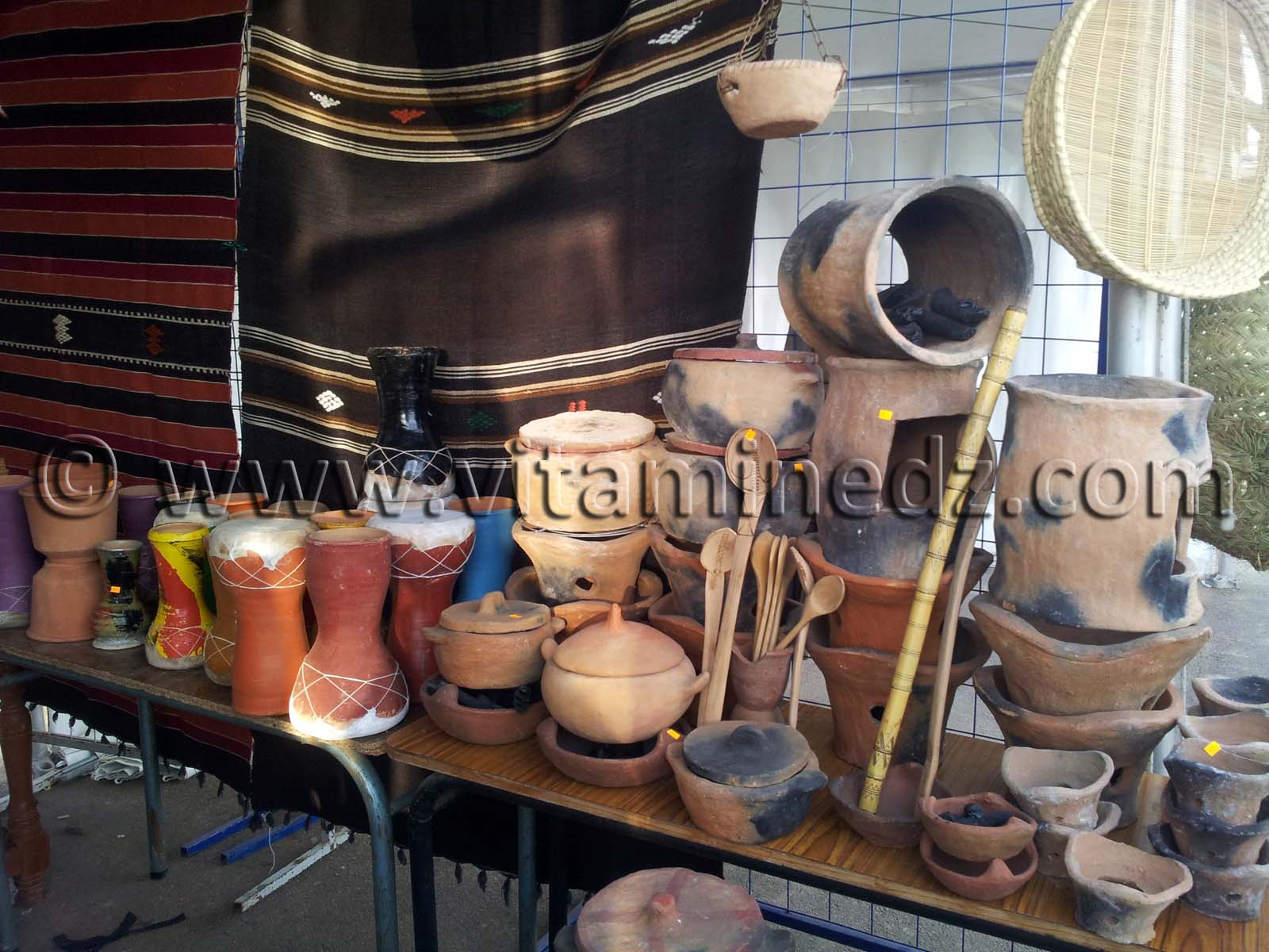 Tlemcen  Exposition aux journées du Terroir au plateau de Lalla Setti