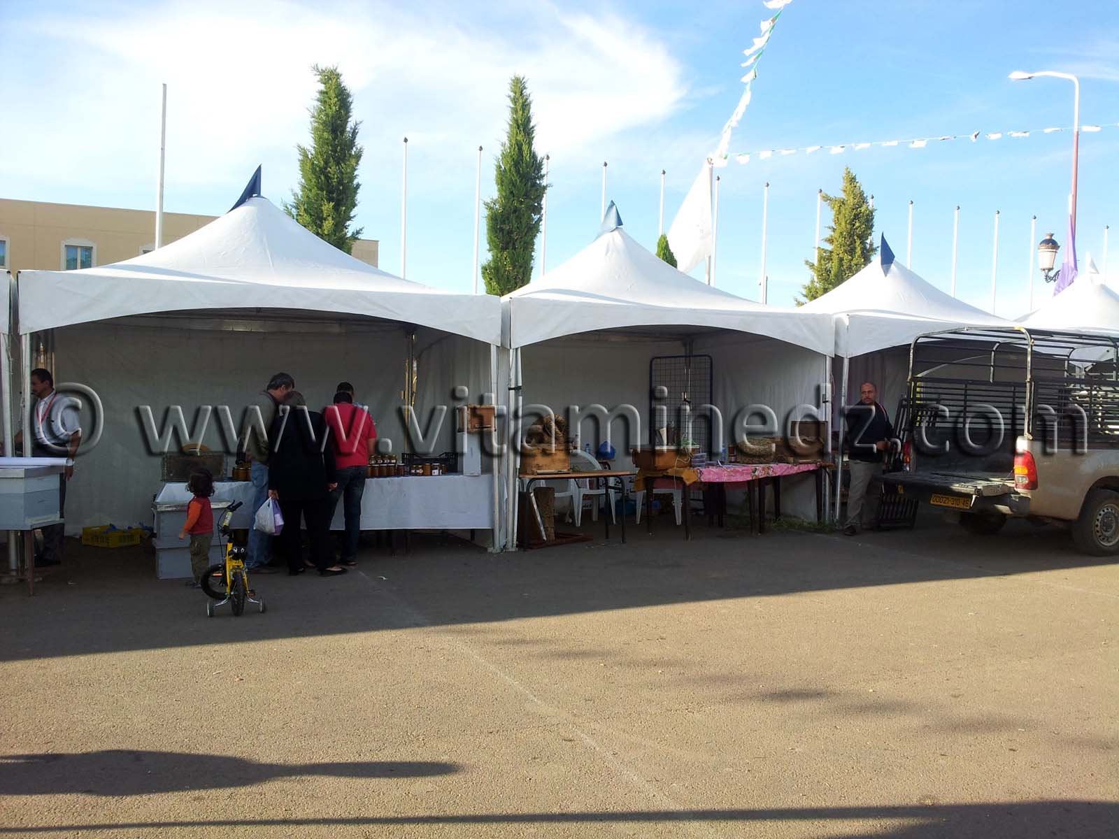 Exposition aux journées du Terroir au plateau de Lalla Setti de Tlemcen