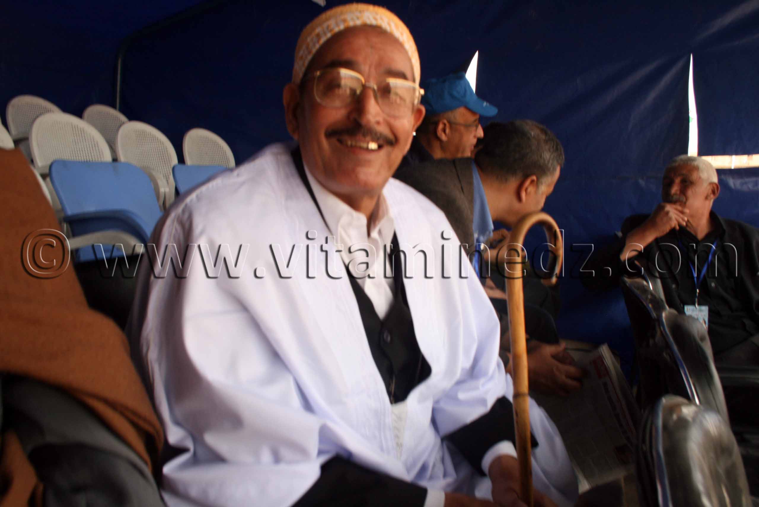 Personnage de Tiaret au Salon du Cheval de Tiaret (8ème édition - Juin 2013) - Fantasia, fête populaire.