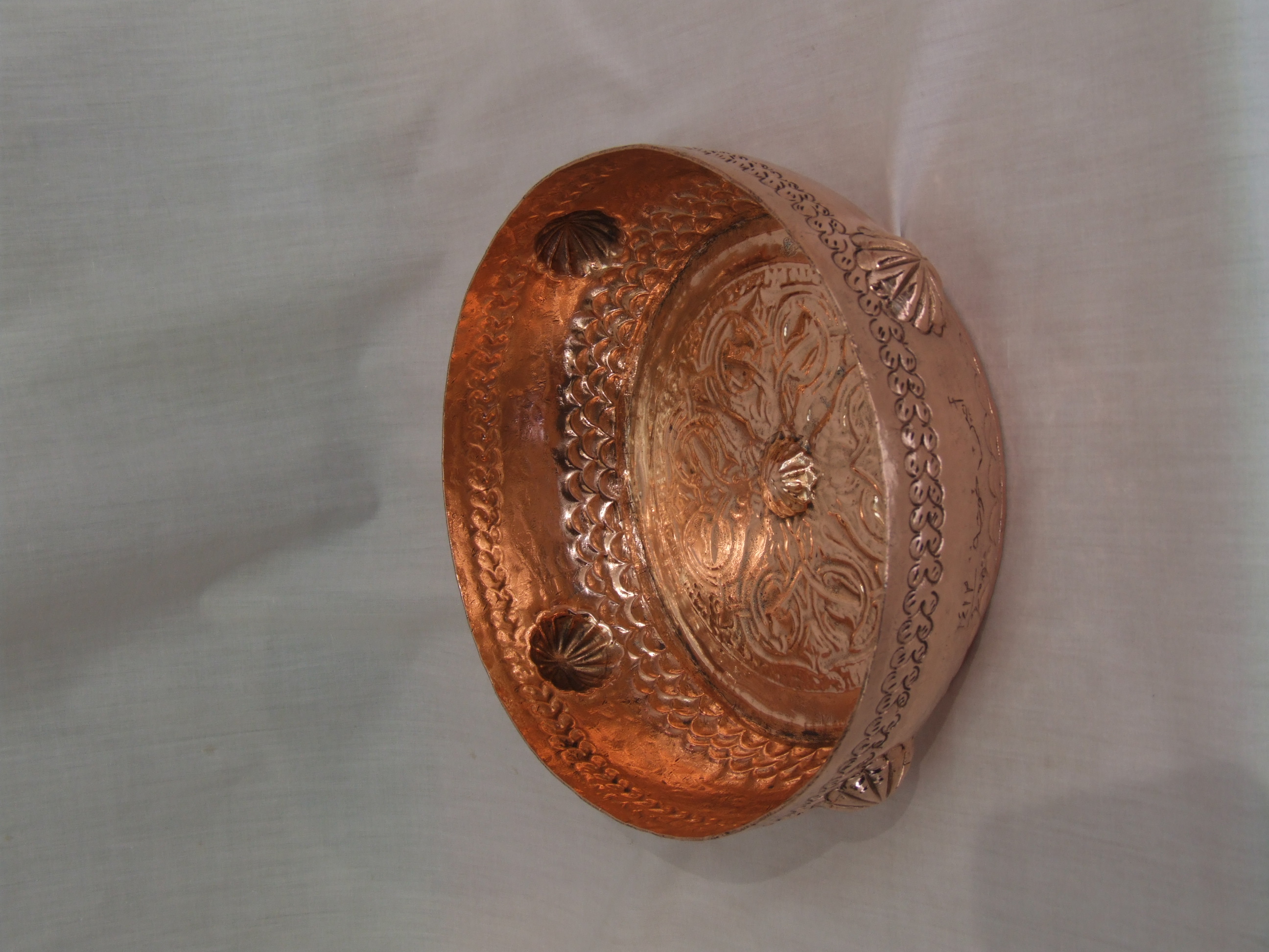 Tassa Constantinoise en Cuivre Rouge