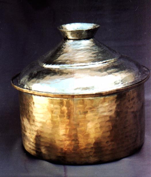 Tandjra Constantinoise En Cuivre Rouge