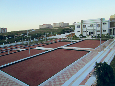 Tipasa - Réalisation d’un complexe pour la pétanque