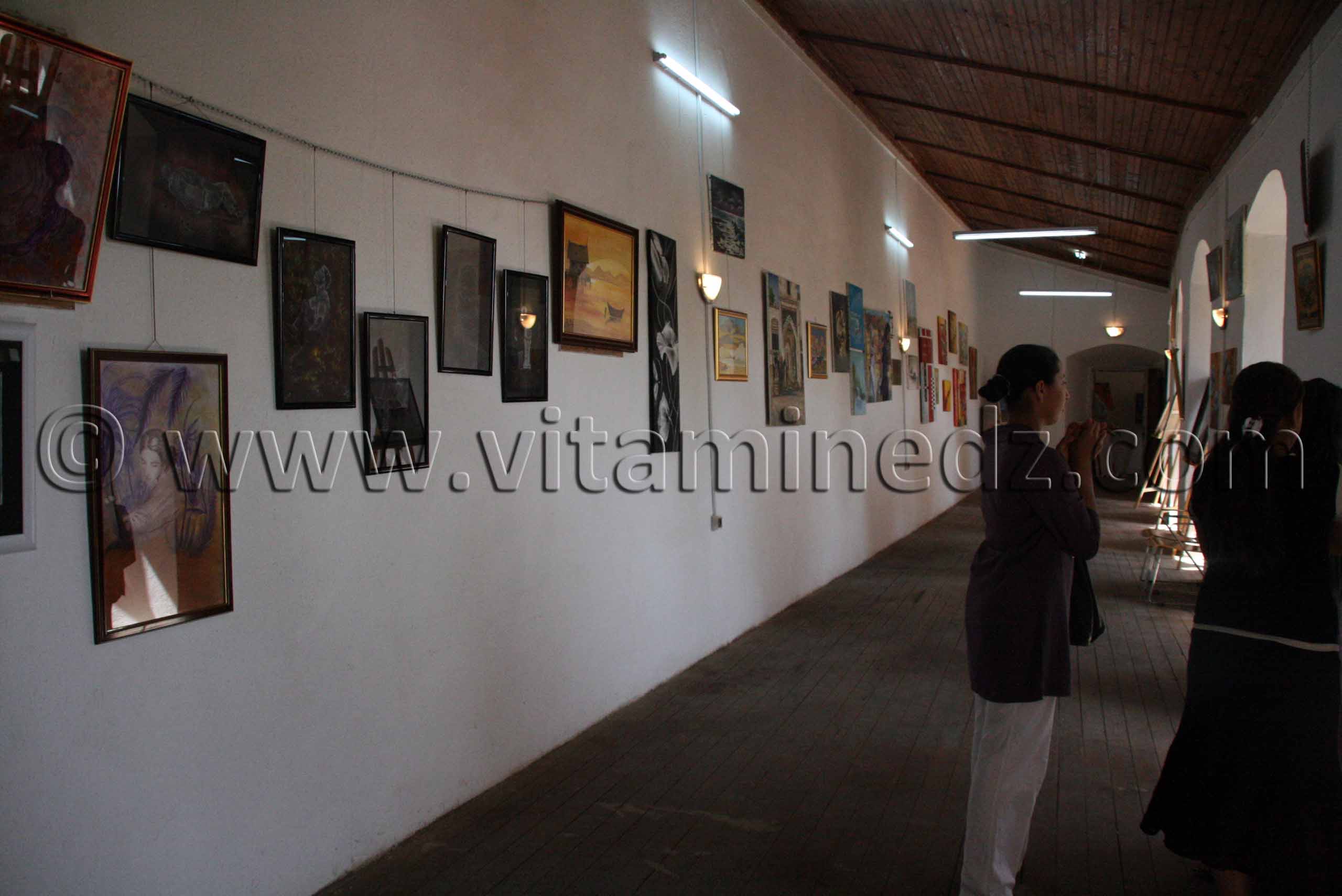 Tlemcen  Exposition a l'ecole regionale des beaux arts (Juin 2011)
