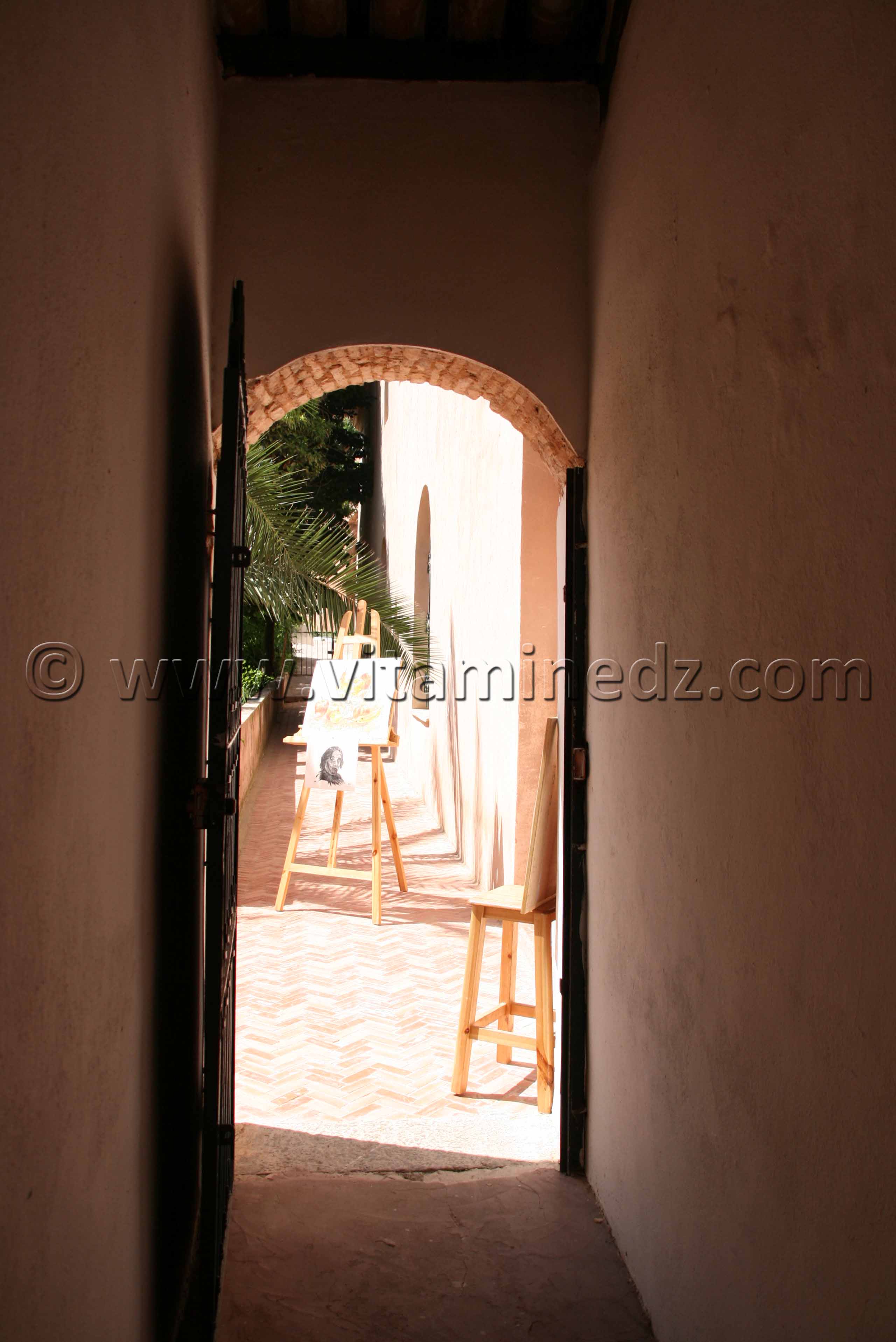 Tlemcen  Exposition a l'ecole regionale des beaux arts (Juin 2011)