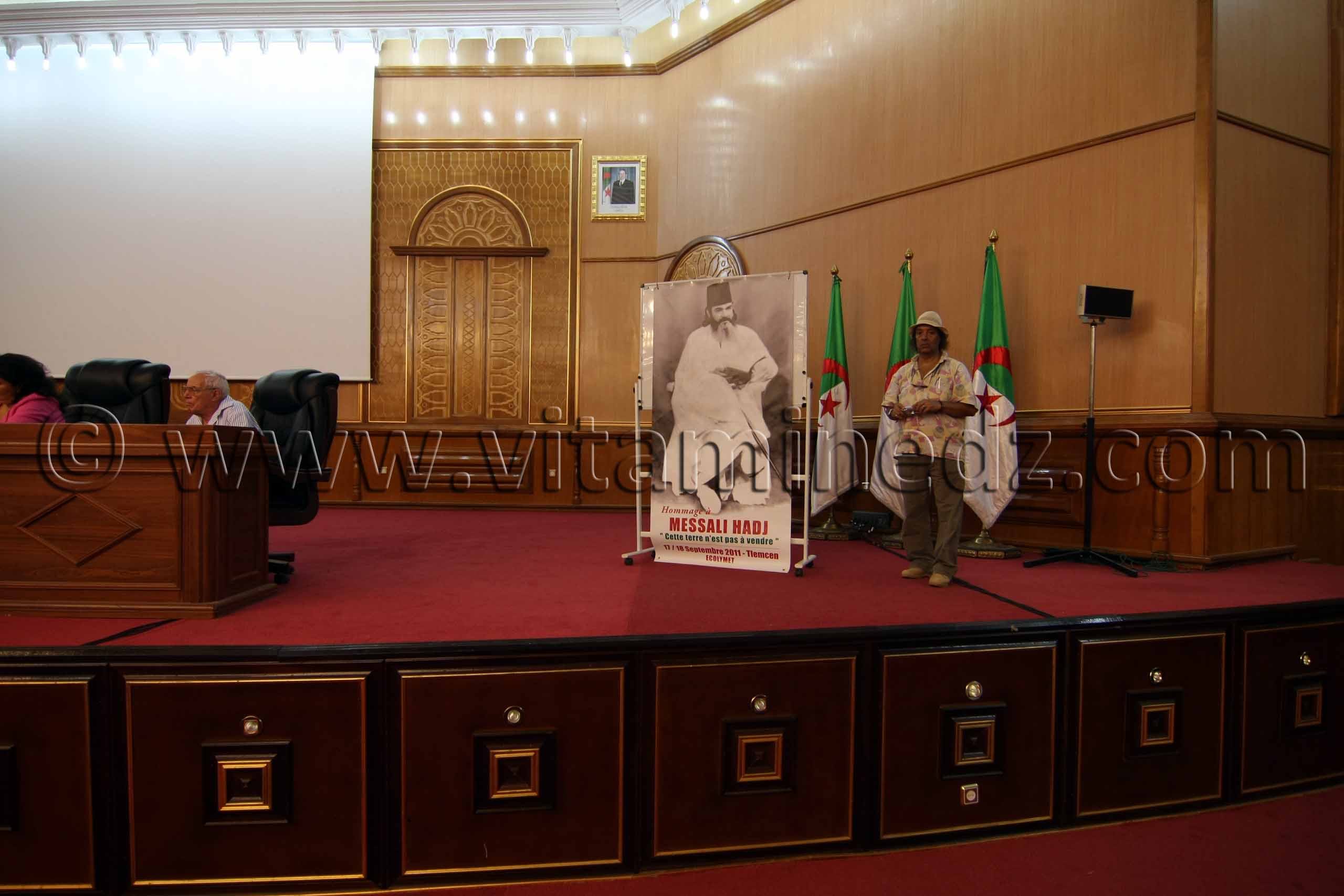 La personnalité et le parcours de Messali Hadj abordés à Tlemcen  Algérie Presse Service Publié dans Algérie Presse Service le 17 - 09 - 2011