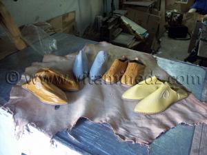 Babouches authentiques de Tlemcen  maroquinerie, baboucherie, sellerie