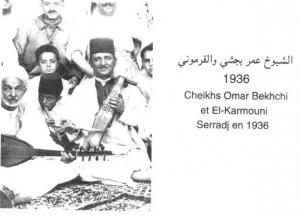 Cheikhs Omar Bekhchi et El Kermouni Serradj en 1936
