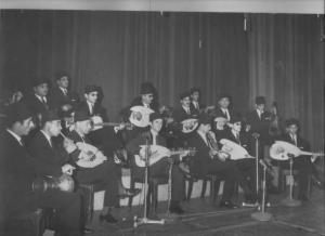 Orchestre de la S.L.A.M sous la direction de Mohammed BOUALI, (Lors du 2ème Festival de musique classique algérienne en 1968 à Alger)