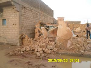 امطار غزيرة ببرج باجي مختار