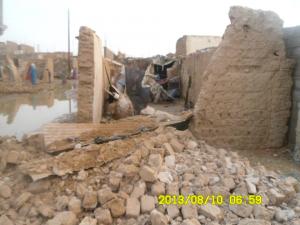 هطول امطار غزيرة ببلدية برج باجي مختار