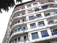 Sidi M'hamed (Alger) - ARRÊT SUR IMAGE:  Prudence à l'approche de cet immeuble!