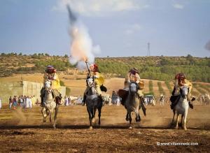 Baroud et fantasia - Waada de Tenira, Wilaya de Sidi Bel Abbes