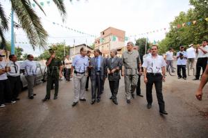 Les dirigeants de Tennis et représentants du ministère de la jeunesse et des Sports au Tournoi international féminin de tennis sur terre battue du 9 au 14 septembre 2013