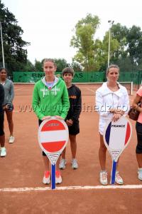 Autriche et France au Tournoi international féminin de tennis sur terre battue du 9 au 14 septembre 2013 Tlemcen - Tennis (ITF 2013)