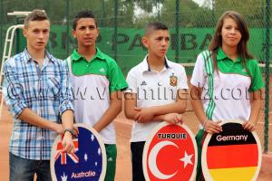 Australie - Turquie - Allemagne au Tournoi international féminin de tennis sur terre battue du 9 au 14 septembre 2013 Tlemcen - Tennis (ITF 2013)