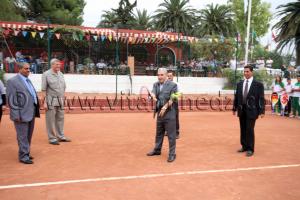 Coup d\'envoi par le Directeur de la Jeunesse et des Sports Tlemcen - Tennis (ITF 2013)  Tournoi international féminin de tennis sur terre battue du 9 au 14 septembre 2013